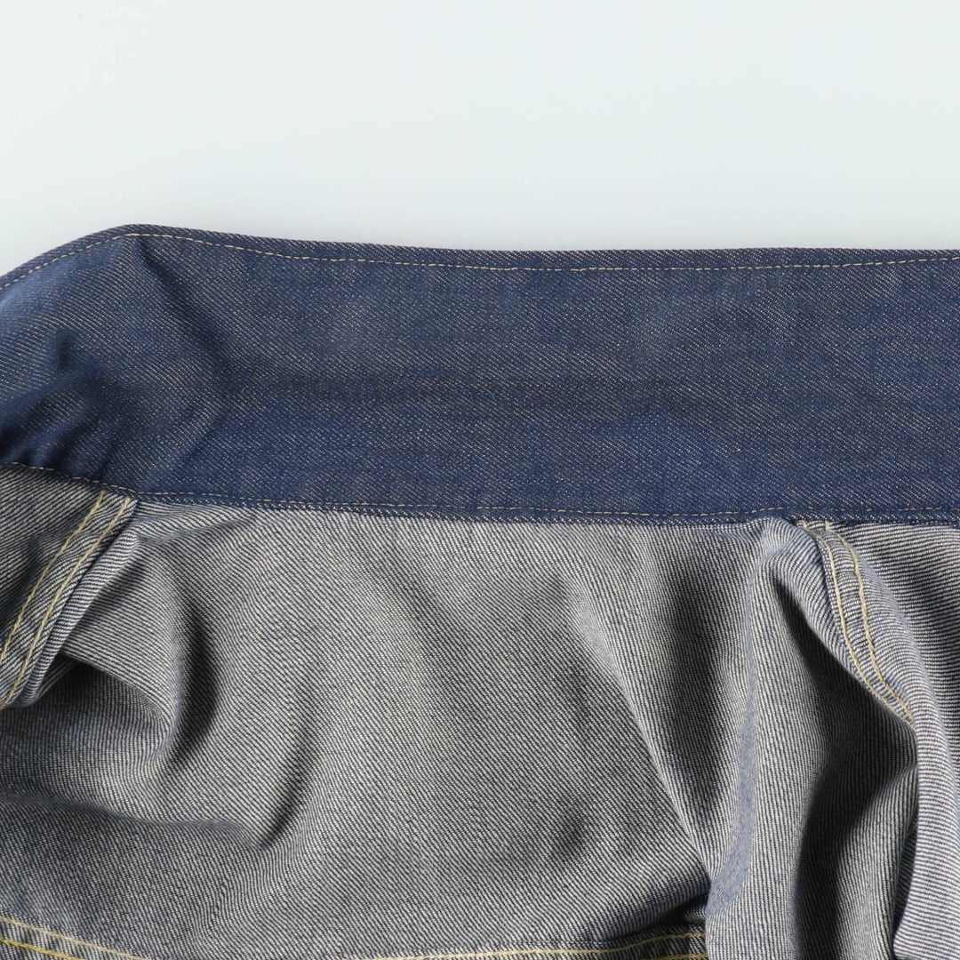 2nd Type Bat-Dyed Denim Jacket, Men's Size M (Equivalent), Vintage unclear navy blue type Vintage Second Hand