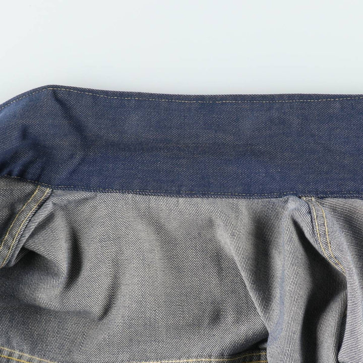 2nd Type Bat-Dyed Denim Jacket, Men's Size M (Equivalent), Vintage unclear navy blue type Vintage Second Hand