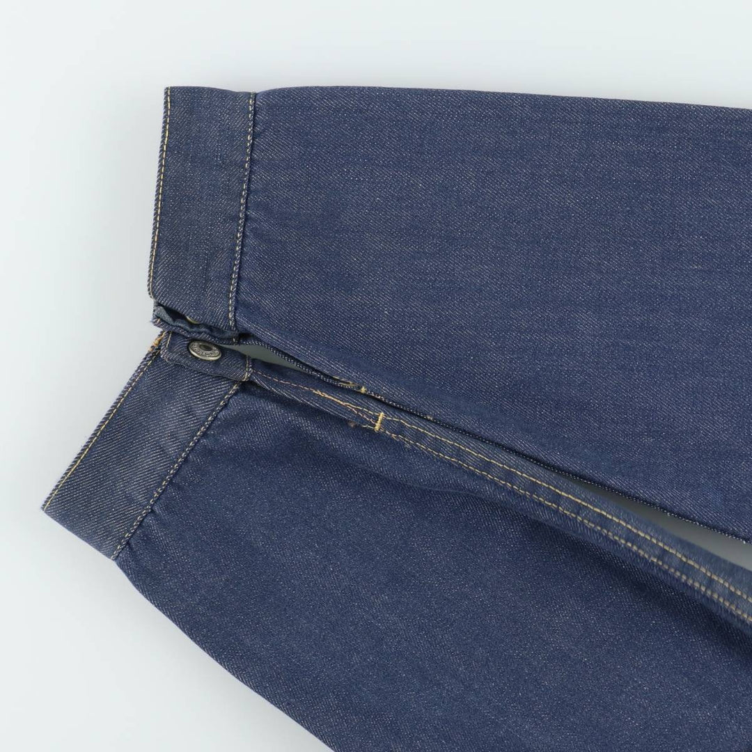 2nd Type Bat-Dyed Denim Jacket, Men's Size M (Equivalent), Vintage unclear navy blue type Vintage Second Hand
