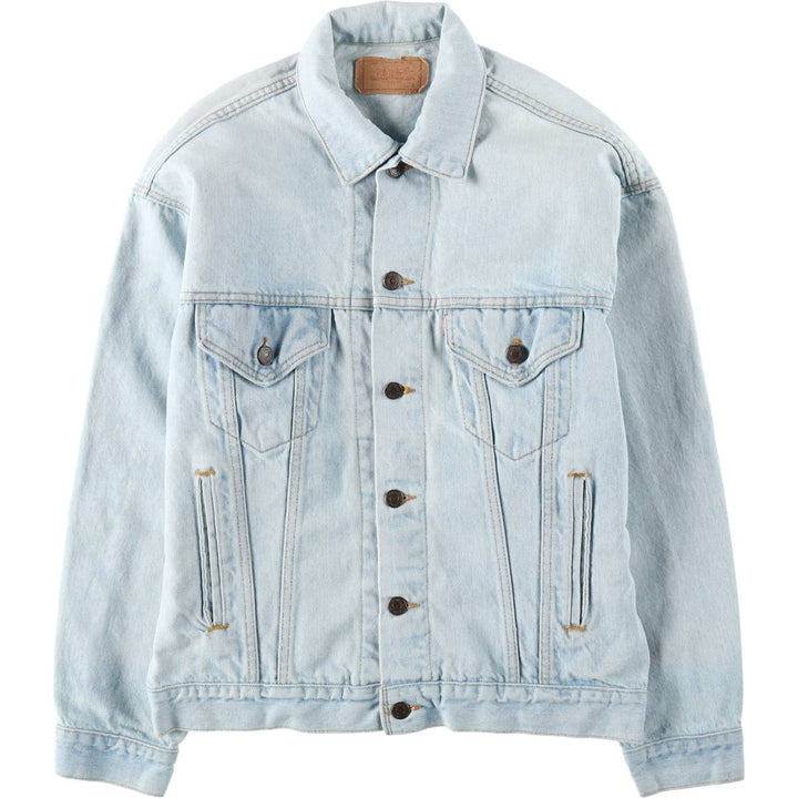 80s-90'S Levi's 70507-0211 Denim Jacket, Made in USA, Men's Size S (Equivalent), Vintage cotton blue type Vintage Second Hand