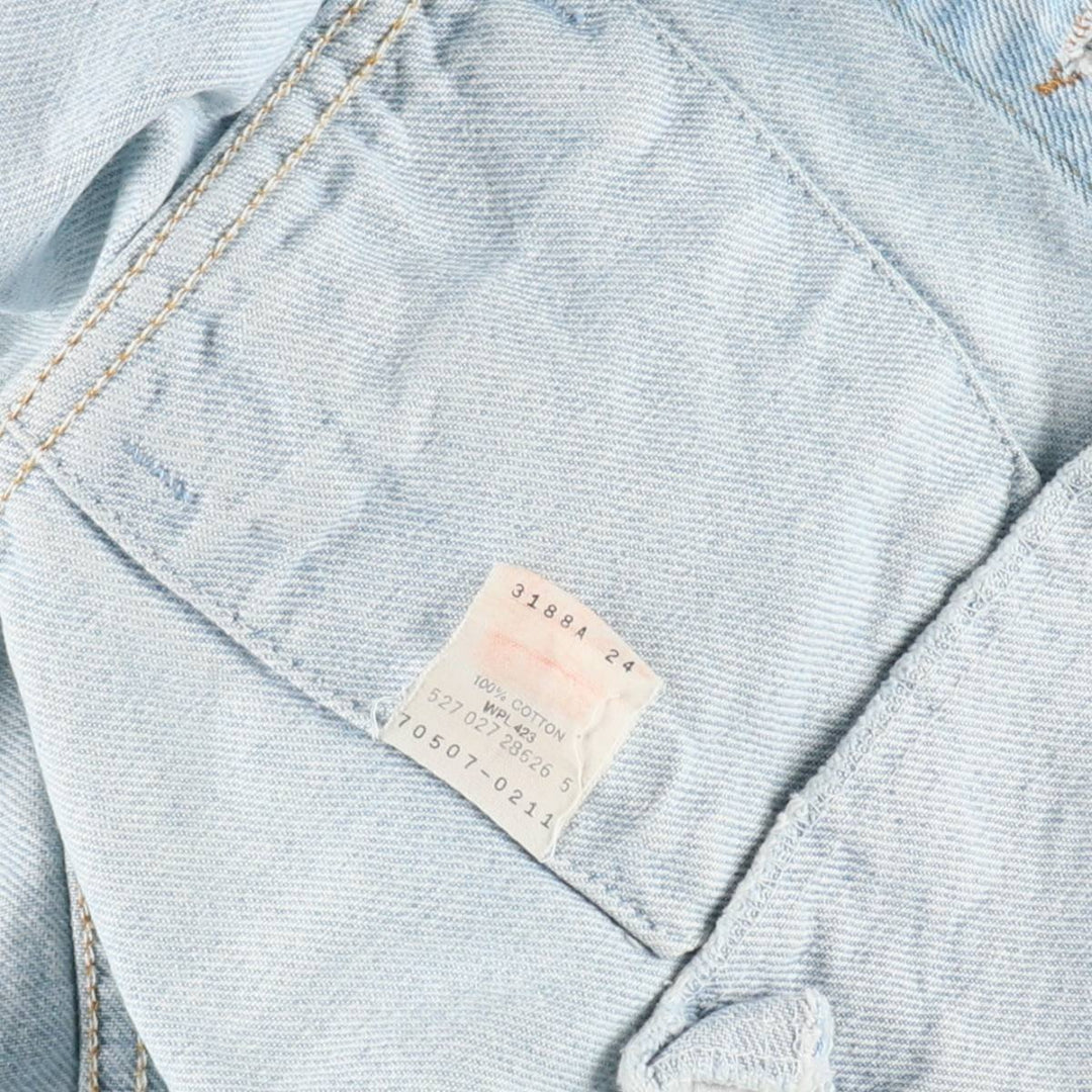 80s-90'S Levi's 70507-0211 Denim Jacket, Made in USA, Men's Size S (Equivalent), Vintage cotton blue type Vintage Second Hand