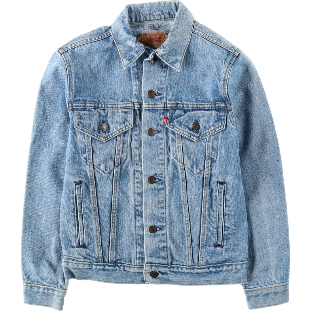 80s-90'S Levi's 70506-0214 Denim Jacket, Made in USA, Men's Size S (Equivalent), Vintage cotton blue type Vintage Second Hand