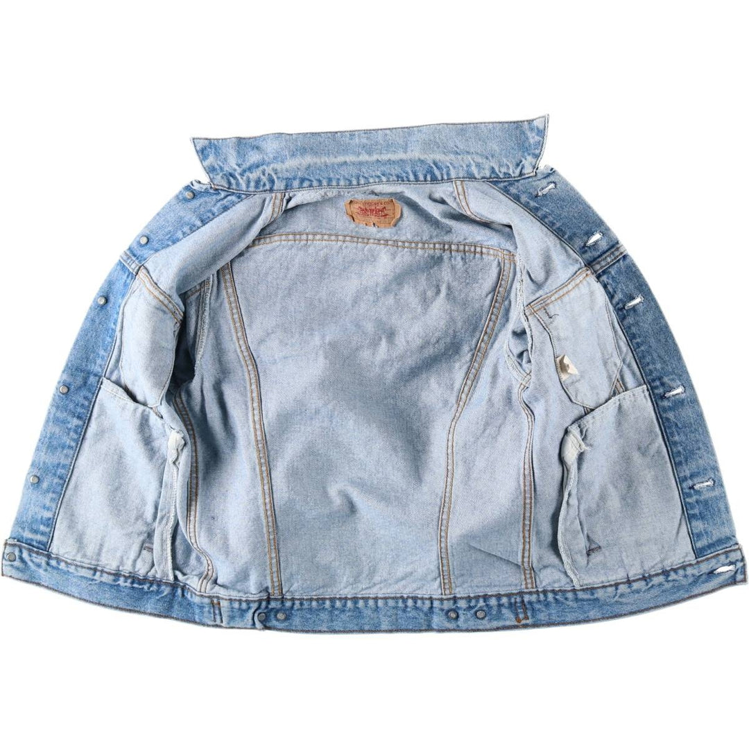 80s-90'S Levi's 70506-0214 Denim Jacket, Made in USA, Men's Size S (Equivalent), Vintage cotton blue type Vintage Second Hand