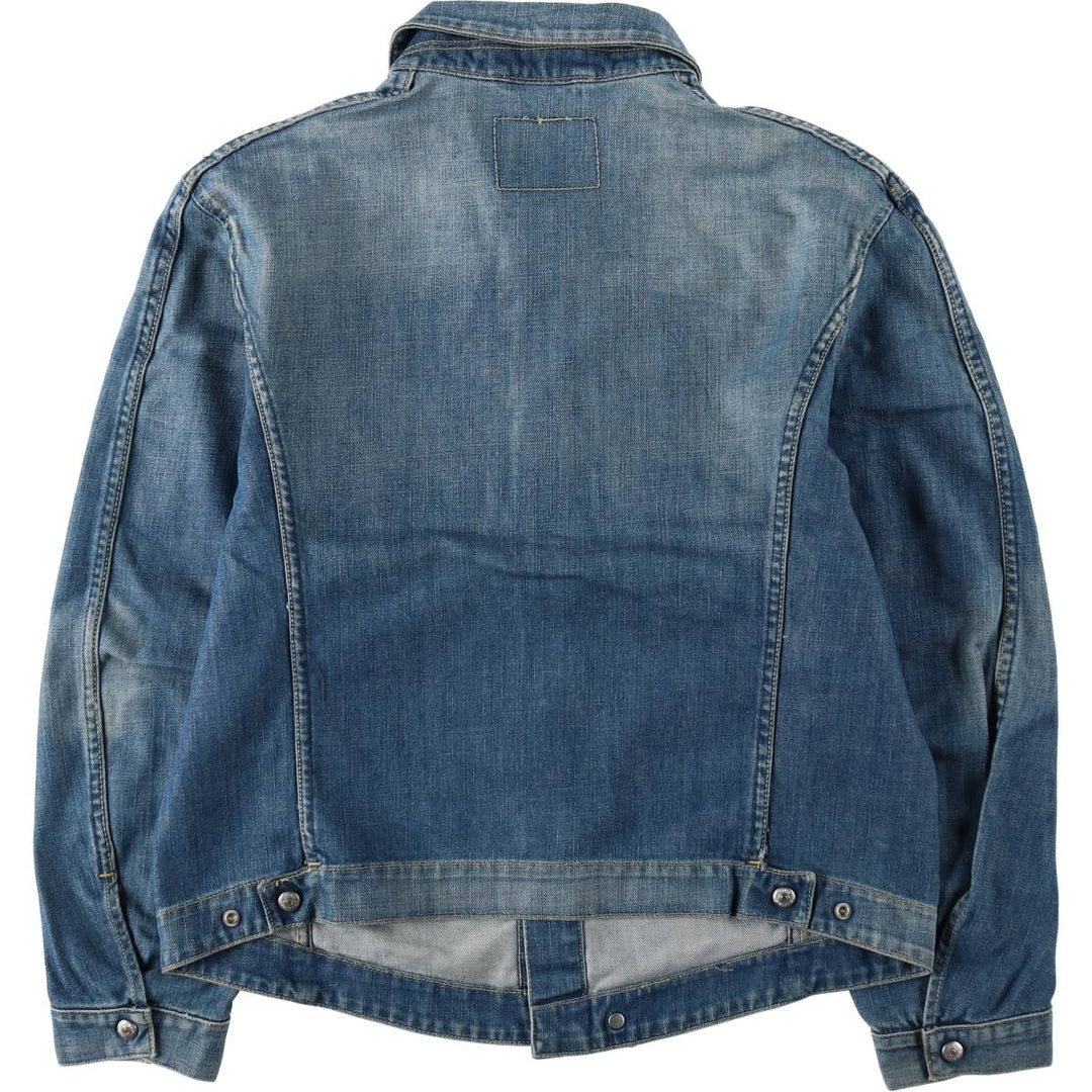 2000'S Levi's ENGINEERED Euro Model 70100-0835 Denim Jacket, Men's Size L (approx.) cotton blue type Vintage Second Hand