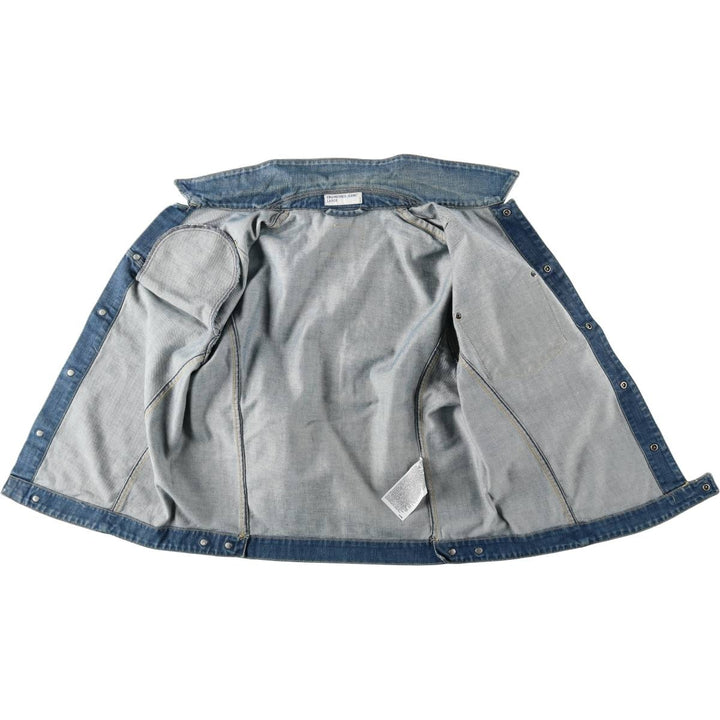 2000'S Levi's ENGINEERED Euro Model 70100-0835 Denim Jacket, Men's Size L (approx.) cotton blue type Vintage Second Hand
