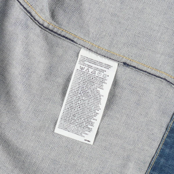 2000'S Levi's ENGINEERED Euro Model 70100-0835 Denim Jacket, Men's Size L (approx.) cotton blue type Vintage Second Hand