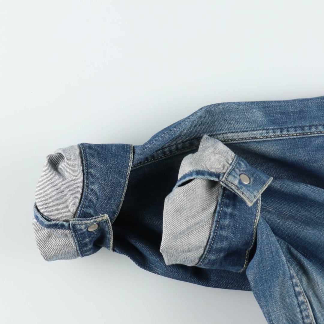 2000'S Levi's ENGINEERED Euro Model 70100-0835 Denim Jacket, Men's Size L (approx.) cotton blue type Vintage Second Hand