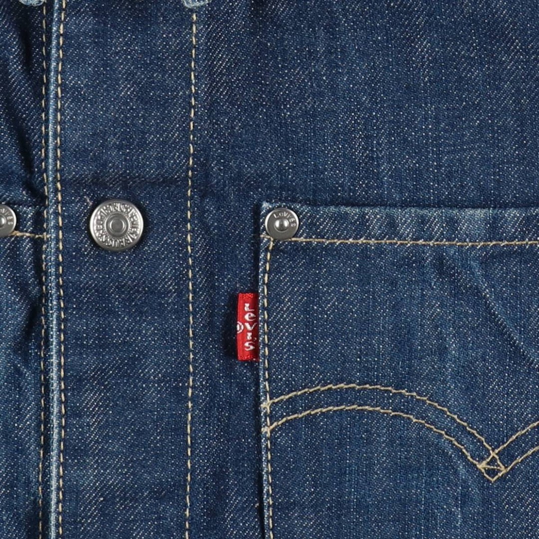2000'S Levi's ENGINEERED Euro Model 70100-0835 Denim Jacket, Men's Size S (approx.) cotton blue type Vintage Second Hand