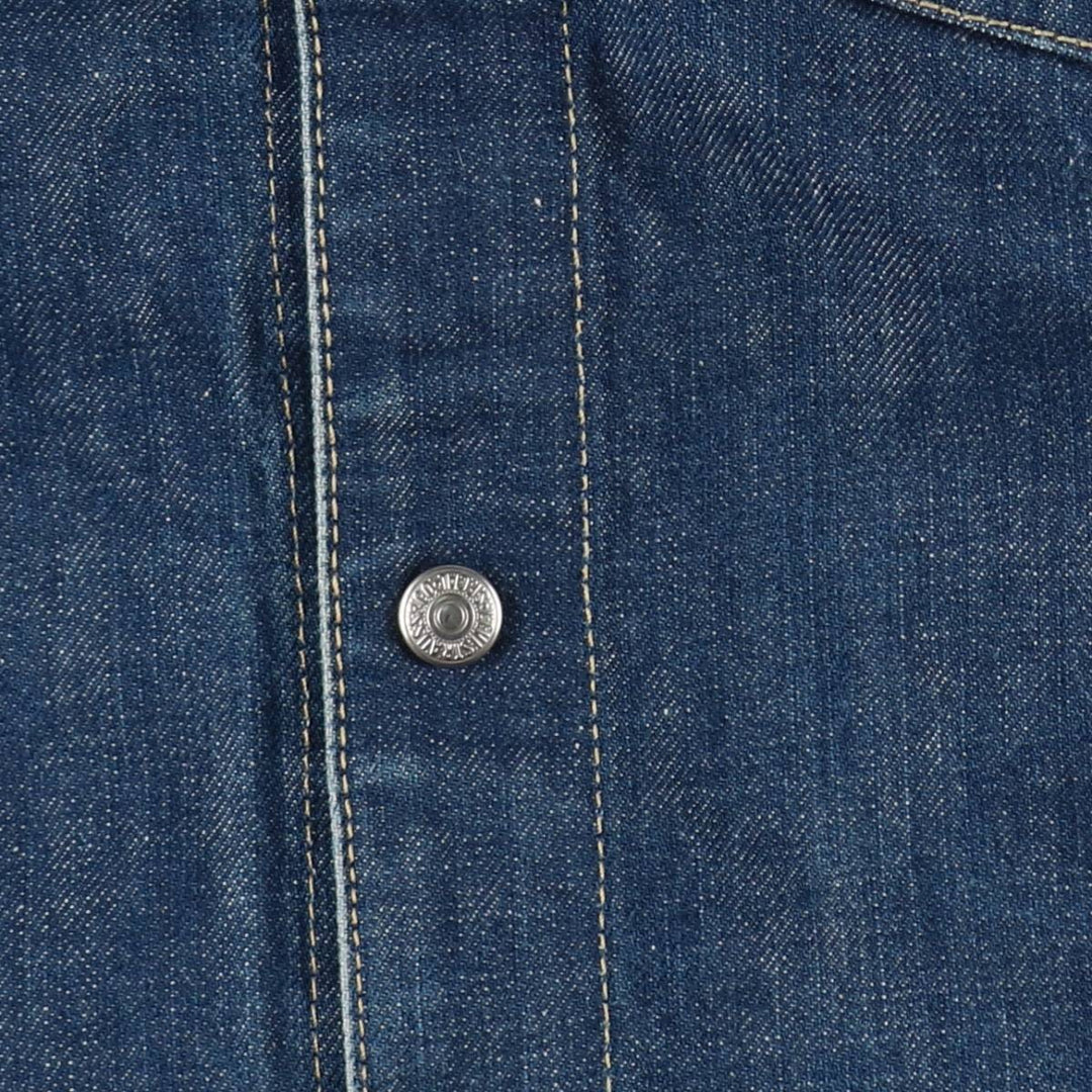 2000'S Levi's ENGINEERED Euro Model 70100-0835 Denim Jacket, Men's Size S (approx.) cotton blue type Vintage Second Hand