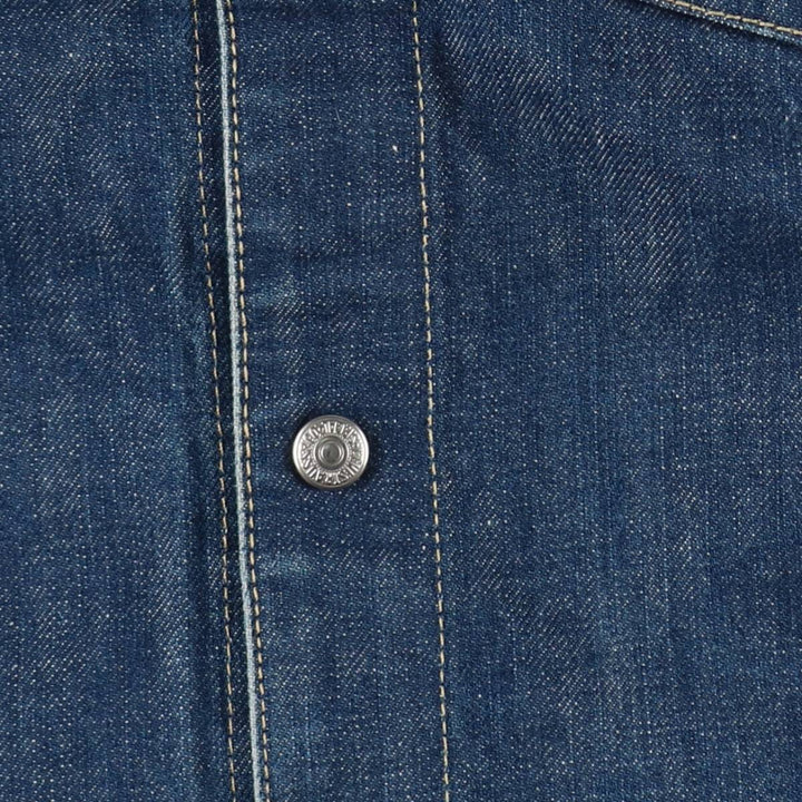 2000'S Levi's ENGINEERED Euro Model 70100-0835 Denim Jacket, Men's Size S (approx.) cotton blue type Vintage Second Hand