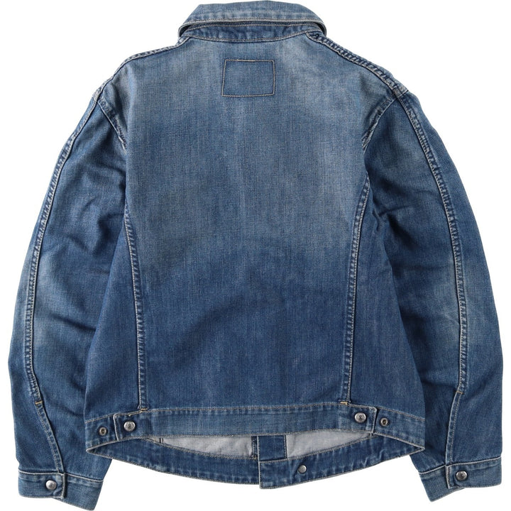 2000'S Levi's ENGINEERED Euro Model 70100-0853 Denim Jacket, Men's Size S (approx.) cotton blue type Vintage Second Hand