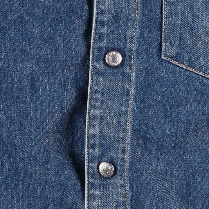 2000'S Levi's ENGINEERED Euro Model 70100-0853 Denim Jacket, Men's Size S (approx.) cotton blue type Vintage Second Hand
