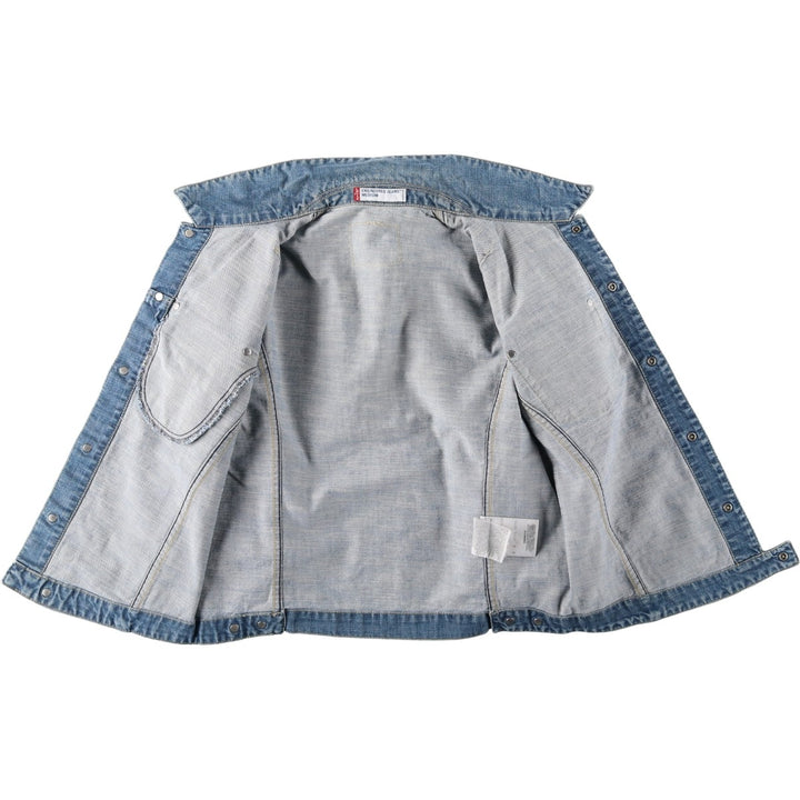2000'S Levi's ENGINEERED Euro Model 70100-1038 Denim Jacket, Men's Size M (approx.) cotton blue type Vintage Second Hand