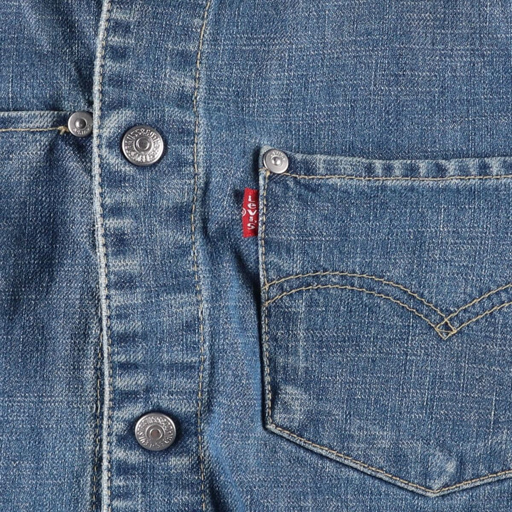 2000'S Levi's ENGINEERED Euro Model 70100-1038 Denim Jacket, Men's Size M (approx.) cotton blue type Vintage Second Hand