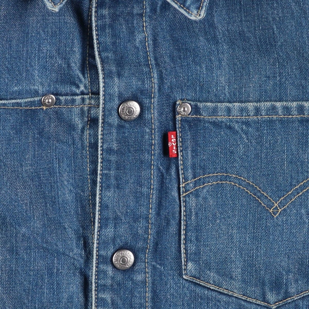 Levi's ENGINEERED Euro Model 70100-0835 Denim Jacket, Men's Size M (approx.) cotton blue type Vintage Second Hand