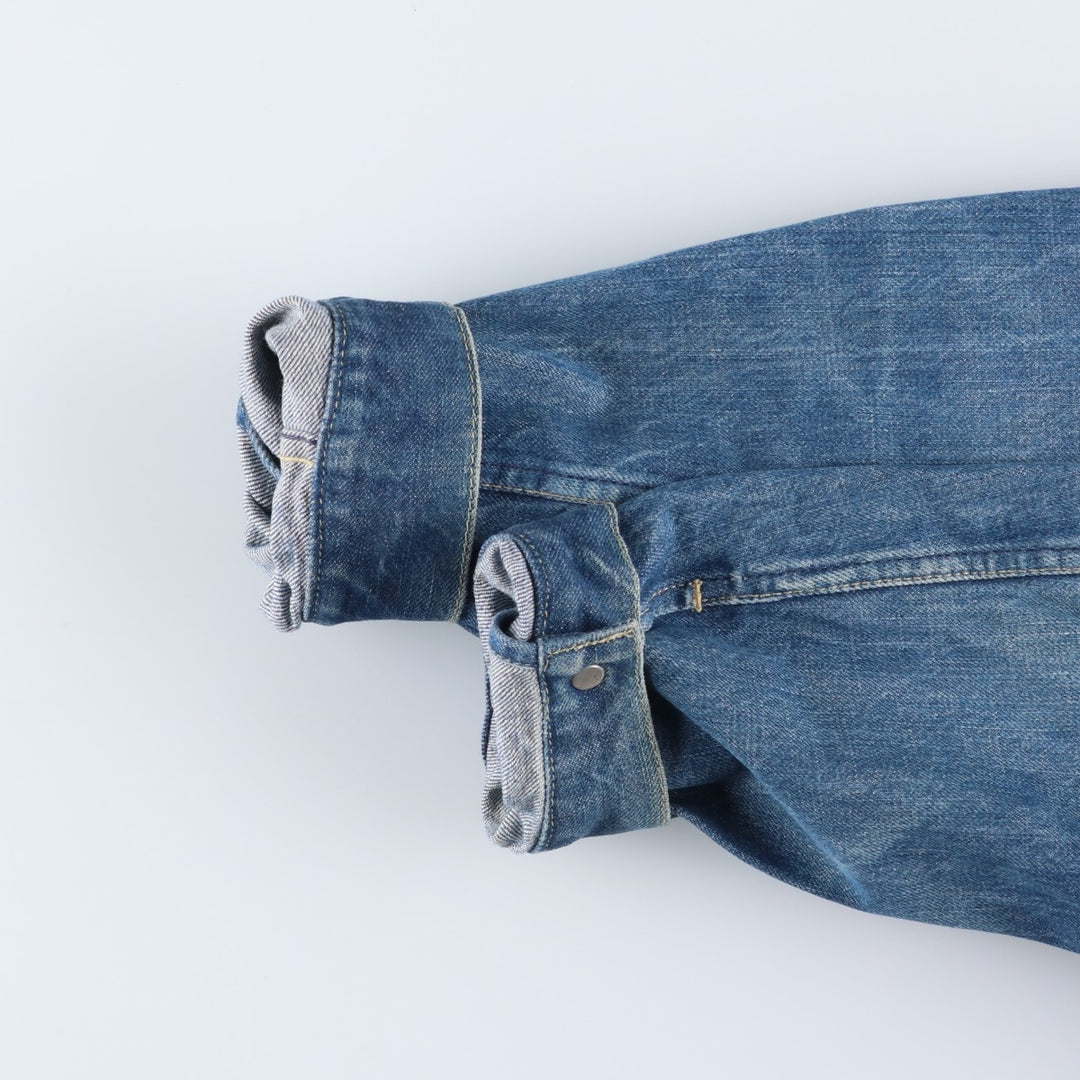 Levi's ENGINEERED Euro Model 70100-0835 Denim Jacket, Men's Size M (approx.) cotton blue type Vintage Second Hand
