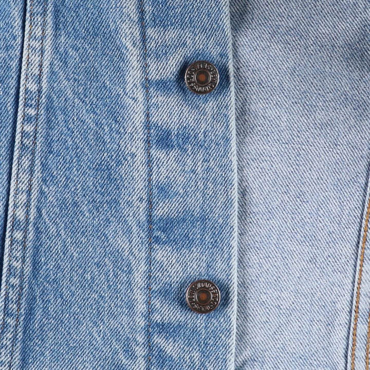 80s~90'S Levi's 70506-0214 denim jacket, denim jacket, made in USA, men's size M, vintage cotton blue type Vintage Second Hand