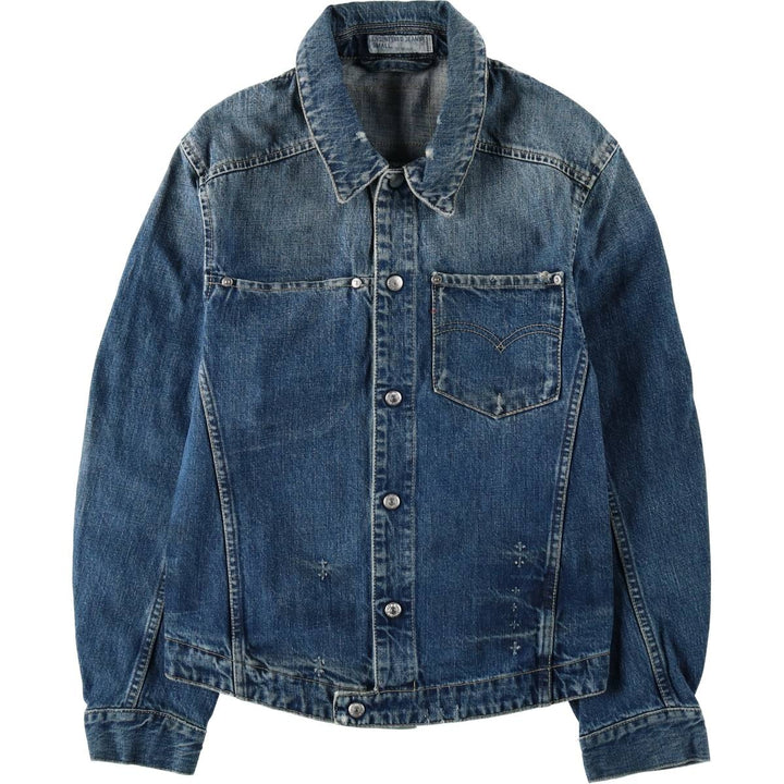 2000'S Levi's ENGINEERED Euro Model 70100-1655 Denim Jacket, Men's Size S (approx.) cotton blue type Vintage Second Hand
