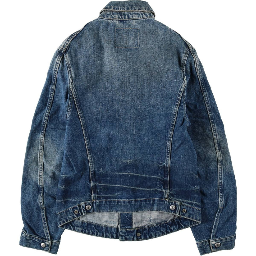 2000'S Levi's ENGINEERED Euro Model 70100-1655 Denim Jacket, Men's Size S (approx.) cotton blue type Vintage Second Hand