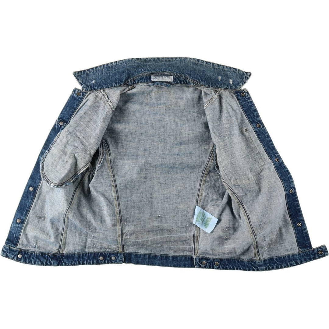2000'S Levi's ENGINEERED Euro Model 70100-1655 Denim Jacket, Men's Size S (approx.) cotton blue type Vintage Second Hand