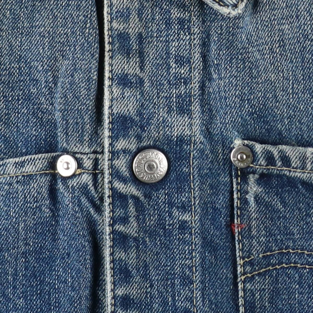 2000'S Levi's ENGINEERED Euro Model 70100-1655 Denim Jacket, Men's Size S (approx.) cotton blue type Vintage Second Hand