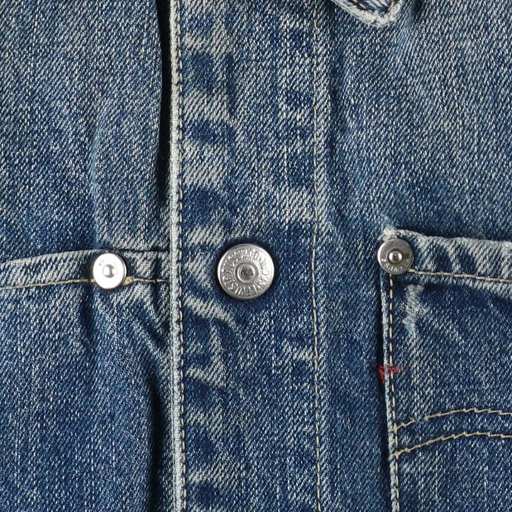 2000'S Levi's ENGINEERED Euro Model 70100-1655 Denim Jacket, Men's Size S (approx.) cotton blue type Vintage Second Hand