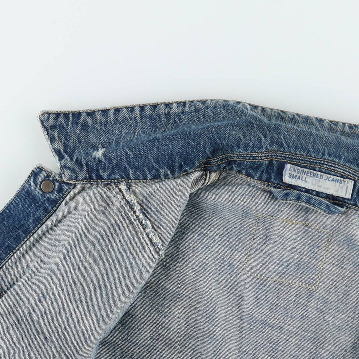 2000'S Levi's ENGINEERED Euro Model 70100-1655 Denim Jacket, Men's Size S (approx.) cotton blue type Vintage Second Hand