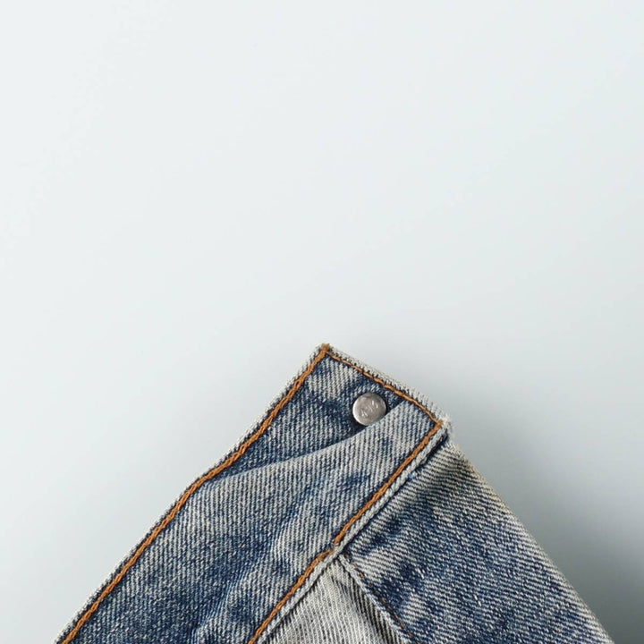 90'S Levi's 70598-4891 Large Patch Denim Jacket (Men's XL equivalent) Vintage cotton blue type Vintage Second Hand