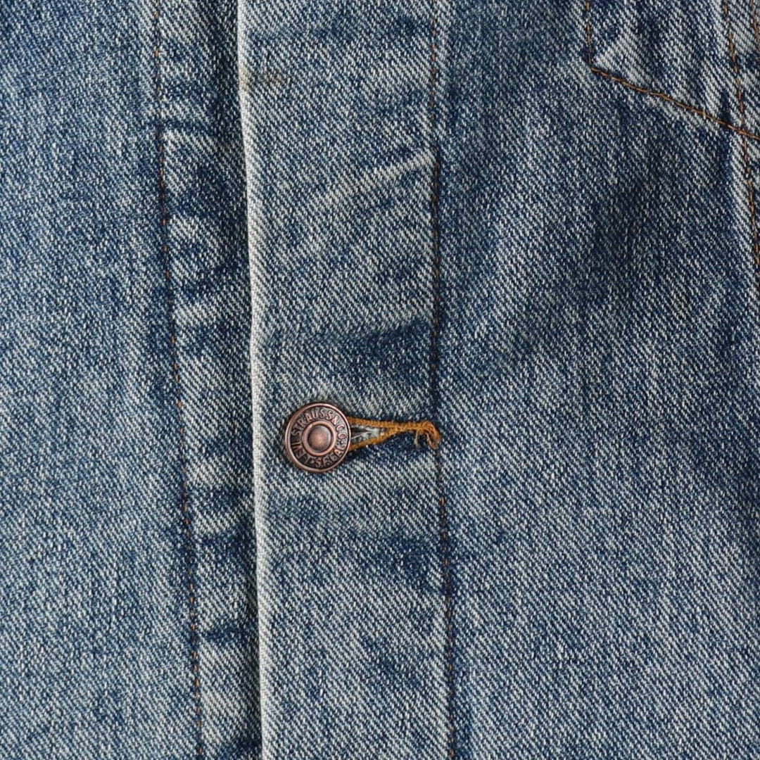 90'S Levi's 70598-4891 Large Patch Denim Jacket (Men's XL equivalent) Vintage cotton blue type Vintage Second Hand