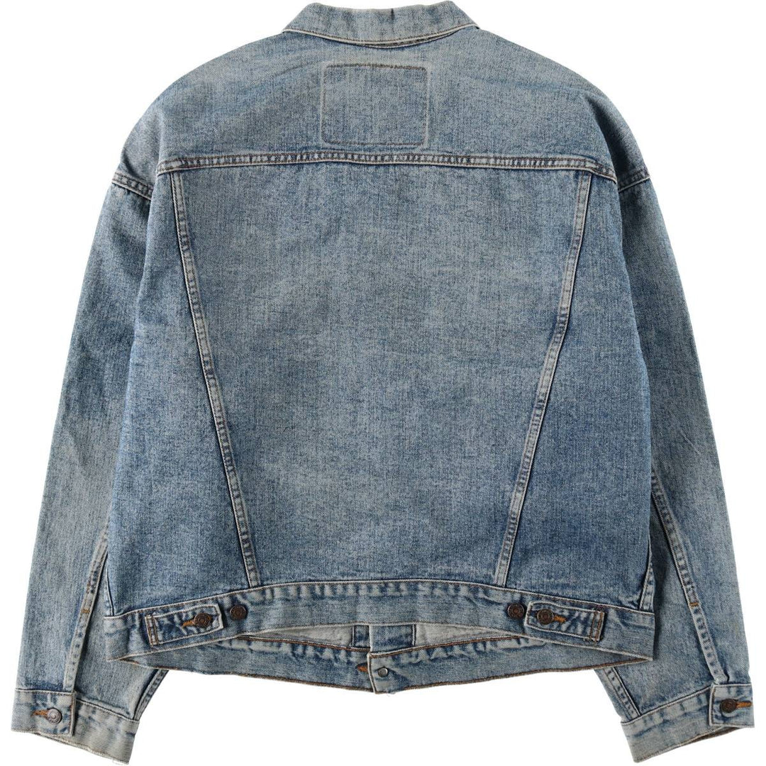 90'S Levi's 70598-4891 Large Patch Denim Jacket (Men's XL equivalent) Vintage cotton blue type Vintage Second Hand
