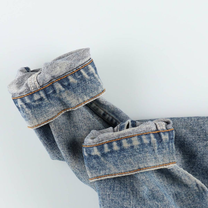 90'S Levi's 70598-4891 Large Patch Denim Jacket (Men's XL equivalent) Vintage cotton blue type Vintage Second Hand