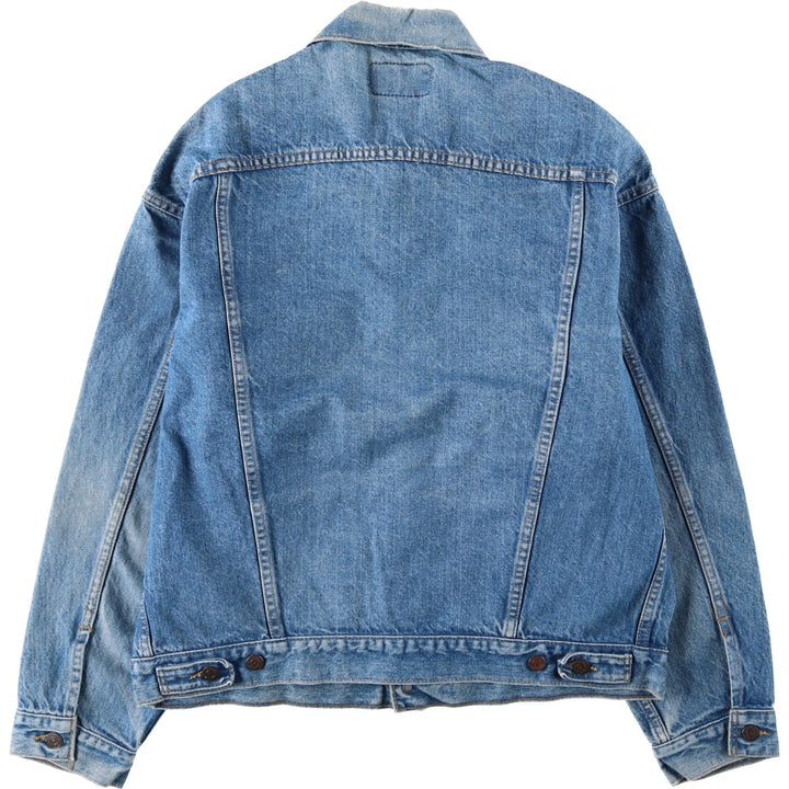 Levi's denim jacket, denim jacket, men's size XL unclear blue type Vintage Second Hand