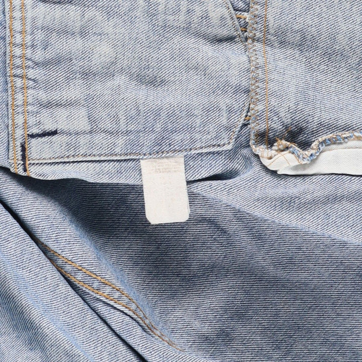 Levi's denim jacket, denim jacket, men's size XL unclear blue type Vintage Second Hand