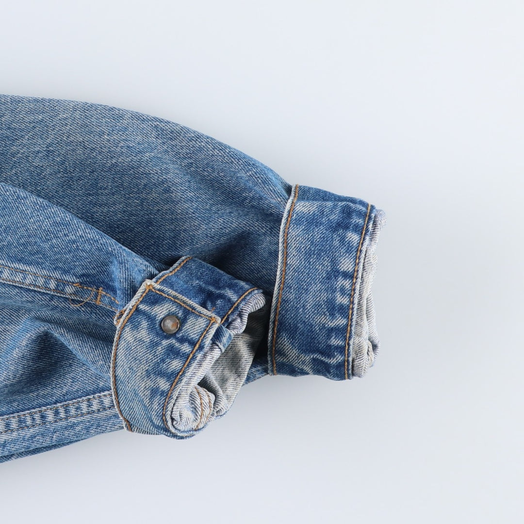 Levi's denim jacket, denim jacket, men's size XL unclear blue type Vintage Second Hand