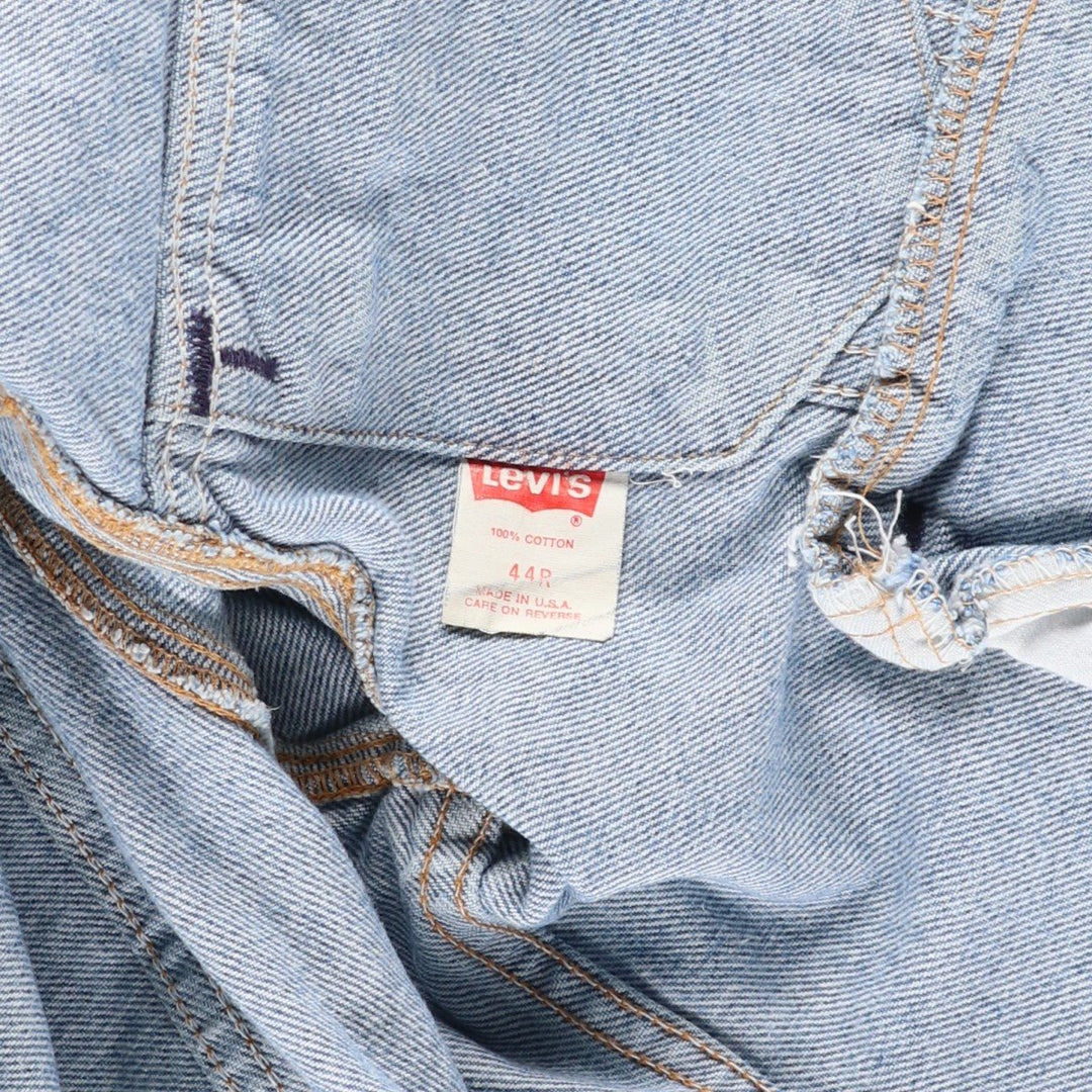90'S Levi's 70506-0214 denim jacket, denim jacket, made in USA, men's size L, vintage cotton blue type Vintage Second Hand