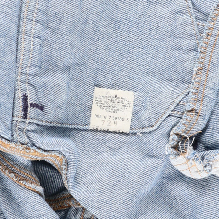 90'S Levi's 70506-0214 denim jacket, denim jacket, made in USA, men's size L, vintage cotton blue type Vintage Second Hand
