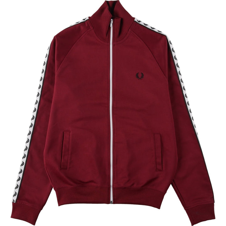 Fred Perry track jacket, men's size S (equivalent to size S) polyester burgundy type Vintage Second Hand