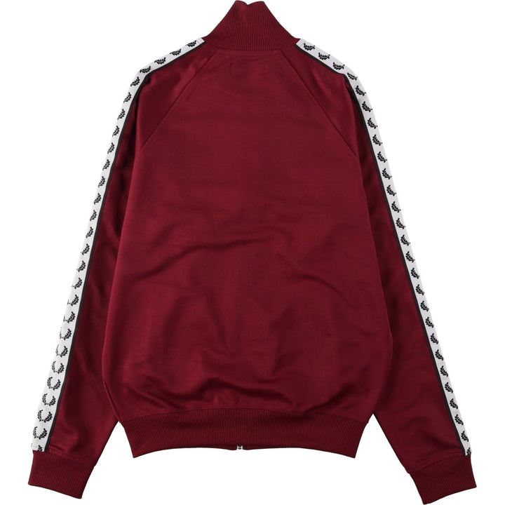 Fred Perry track jacket, men's size S (equivalent to size S) polyester burgundy type Vintage Second Hand