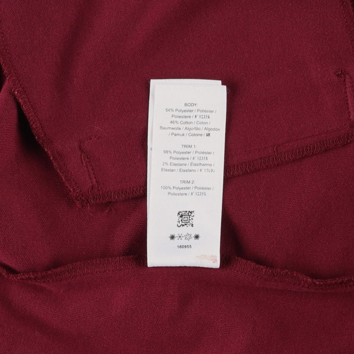 Fred Perry track jacket, men's size S (equivalent to size S) polyester burgundy type Vintage Second Hand