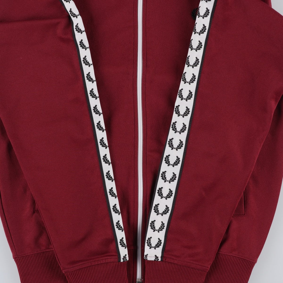 Fred Perry track jacket, men's size S (equivalent to size S) polyester burgundy type Vintage Second Hand