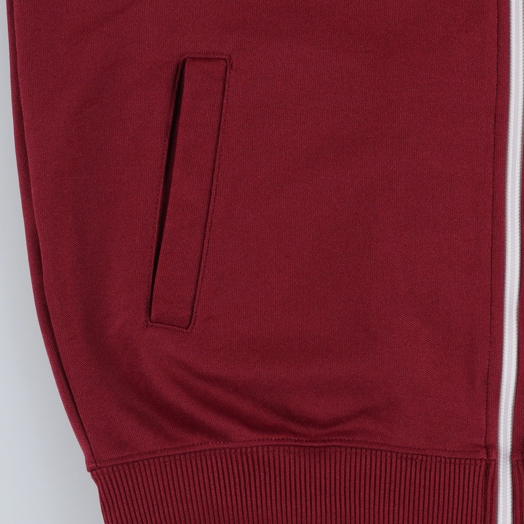 Fred Perry track jacket, men's size S (equivalent to size S) polyester burgundy type Vintage Second Hand
