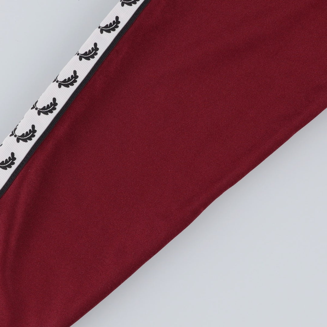 Fred Perry track jacket, men's size S (equivalent to size S) polyester burgundy type Vintage Second Hand
