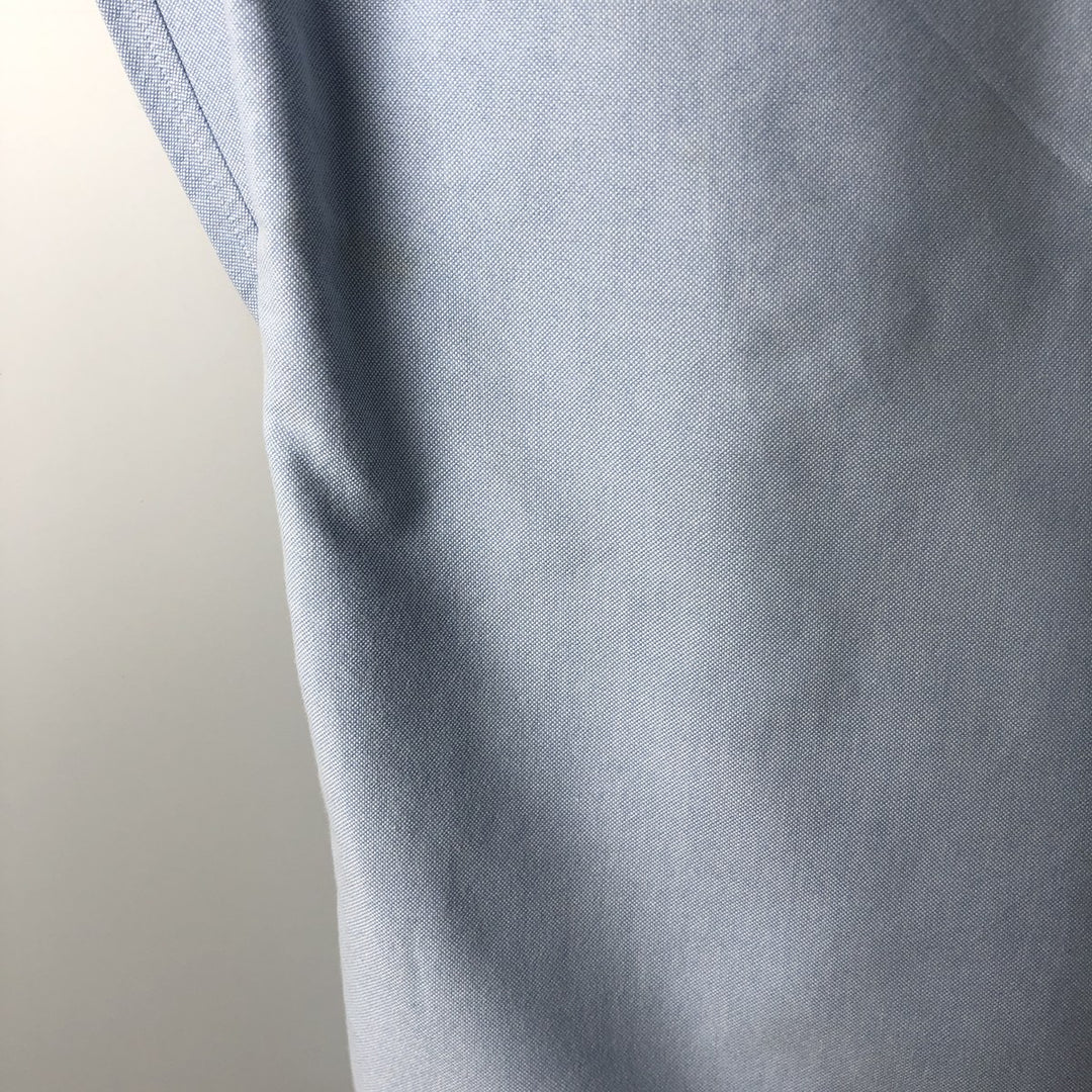 Ralph Lauren YARMOUTH long sleeve button down shirt, men's size L cotton Blue type light blue Vintage Second Hand