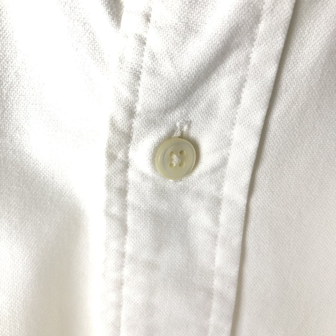 Ralph Lauren Classic Fit Long Sleeve Button Down Shirt, Men's Size L cotton white type Vintage Second Hand
