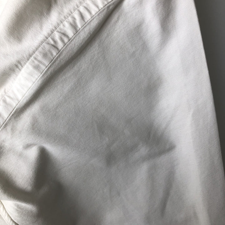 Ralph Lauren Classic Fit Long Sleeve Button Down Shirt, Men's Size L cotton white type Vintage Second Hand