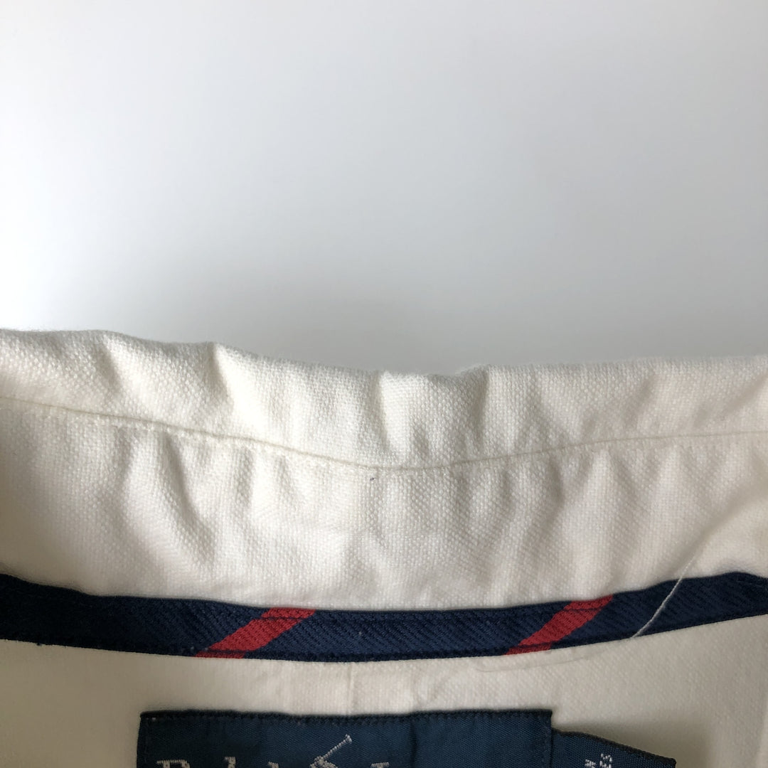 Ralph Lauren Classic Fit Long Sleeve Button Down Shirt, Men's Size L cotton white type Vintage Second Hand