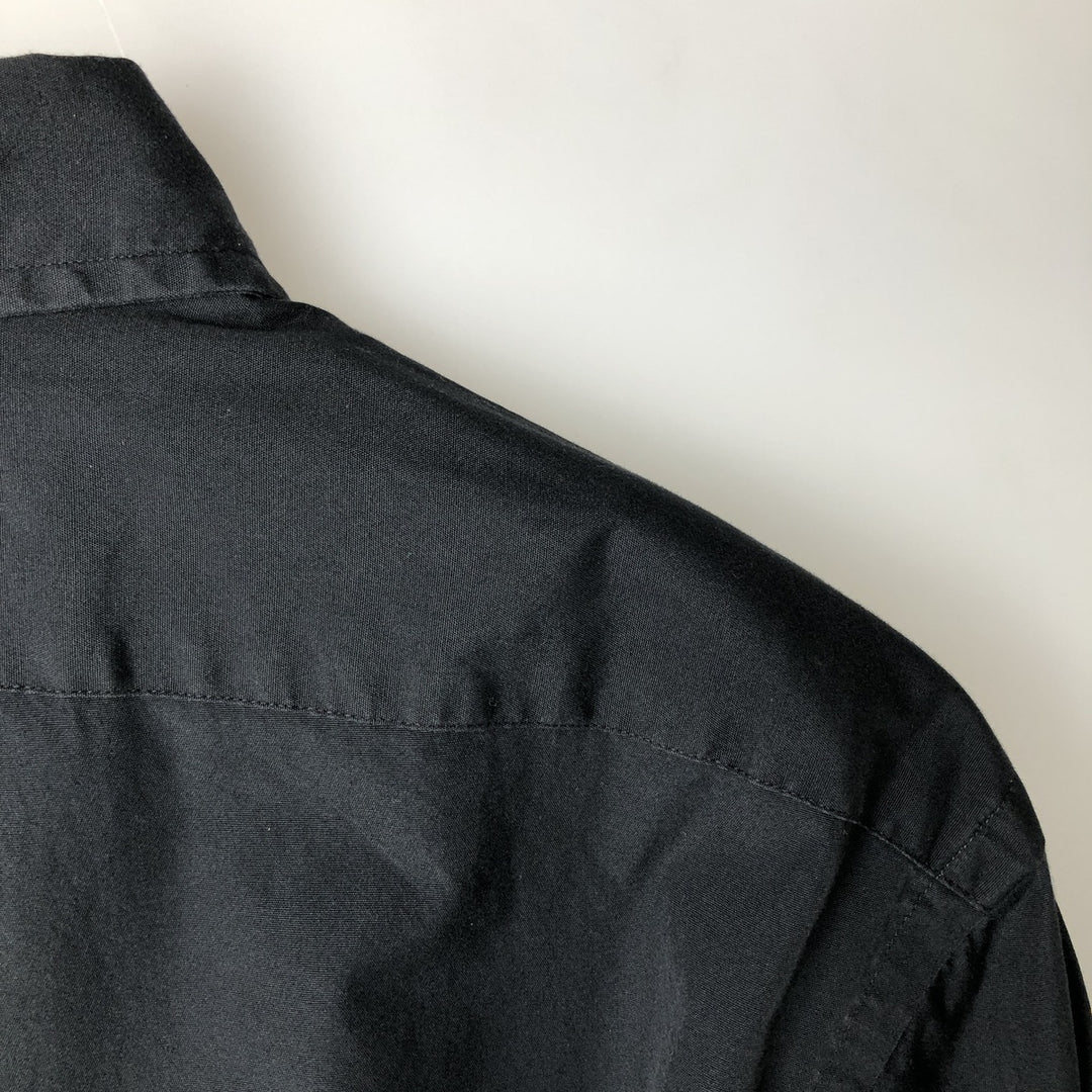 Ralph Lauren POLO RALPH LAUREN CUSTOM FIT long sleeve button down shirt men's M size cotton navy blue type Vintage Second Hand