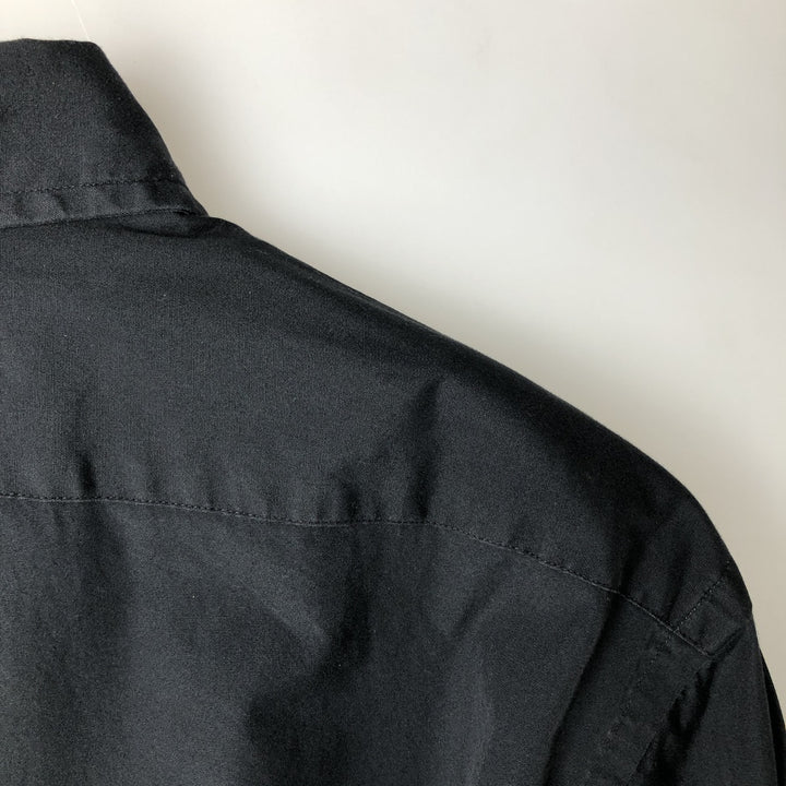 Ralph Lauren POLO RALPH LAUREN CUSTOM FIT long sleeve button down shirt men's M size cotton navy blue type Vintage Second Hand
