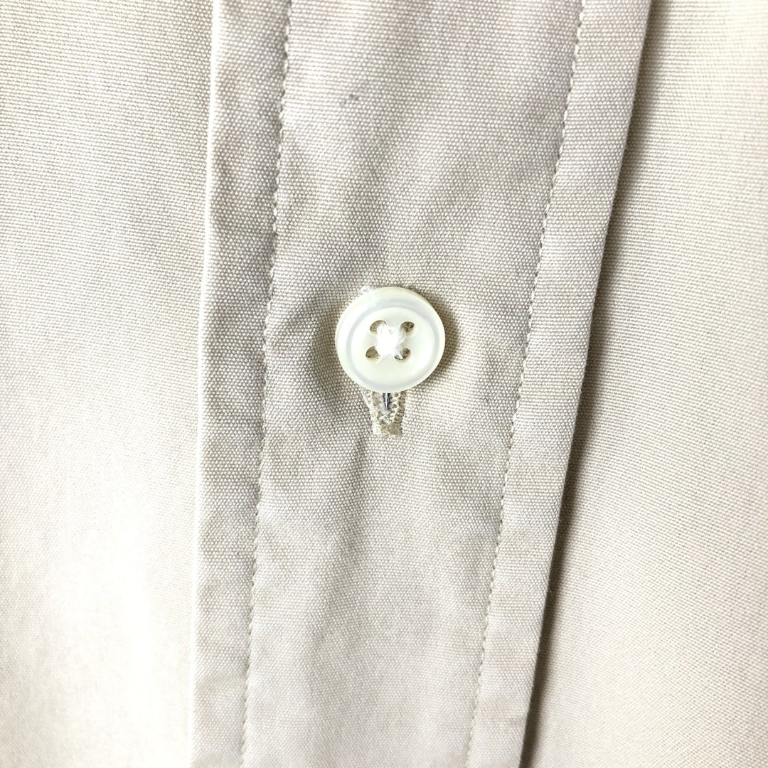 Ralph Lauren POLO by Ralph Lauren CUSTOM FIT long-sleeved button-down shirt, men's size XL cotton Beige type Vintage Second Hand