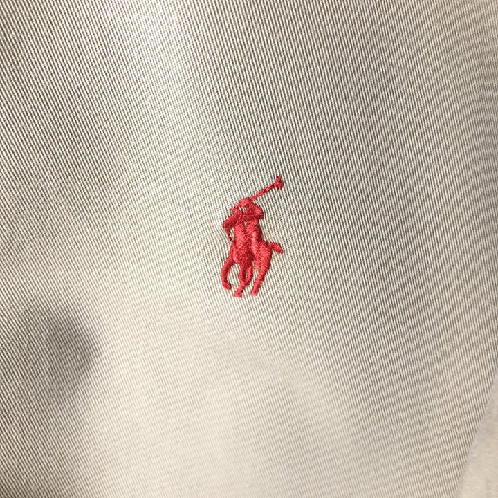 Ralph Lauren POLO by Ralph Lauren CUSTOM FIT long-sleeved button-down shirt, men's size XL cotton Beige type Vintage Second Hand